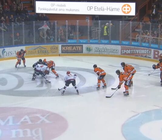 HPK FPS liiga mestis hockey night