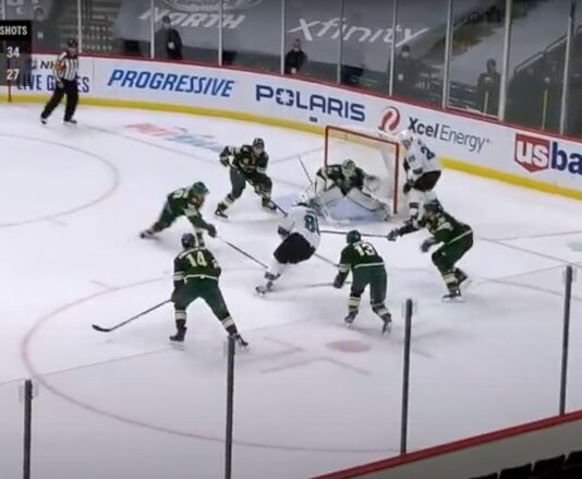 Brent Burns kauden maali