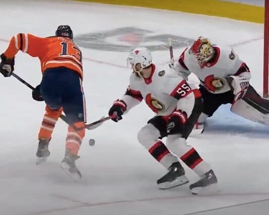 Jesse Puljujärvi kauden ensimmäinen maali