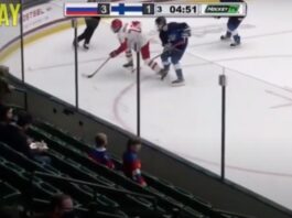 Oliver Kapanen loukkaantui