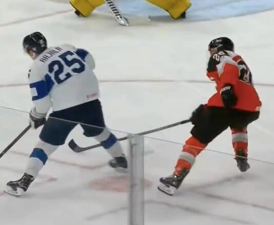 Suomi - Itävalta Toni Rajala