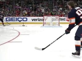 Connor McDavid iskee neljä neljästä NHL:n tarkkuuskilpailussa