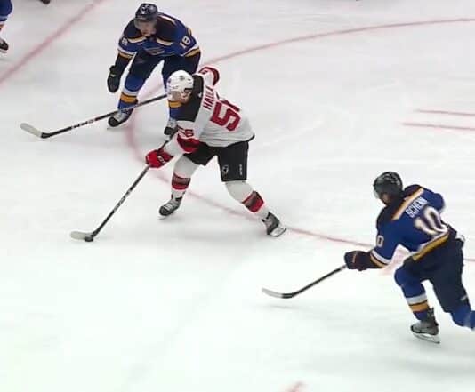 Erik Haula iskee kauden viidennen osumansa