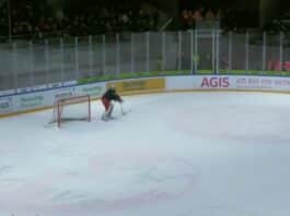 Maalivahti teki maalin