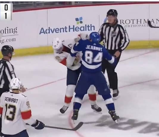 Niko Mikkola tappelu Tanner Jeannot