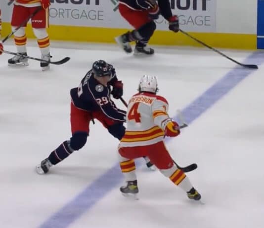 Patrik Laine Columbus Calgary Rasmus Andersson