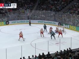 Eeli Tolvanen Seattle Kraken Calgary Flames