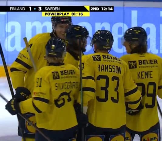 Leijonat Ruotsi Karjala-turnaus 2023 Suomi-Ruotsi