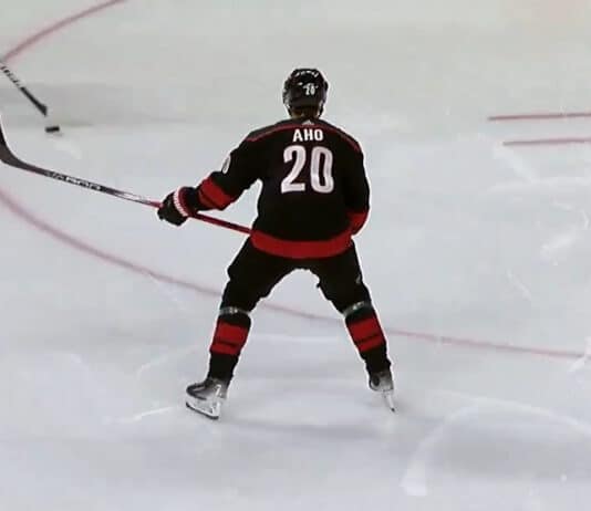 Sebastian Aho Carolina-Buffalo NHL