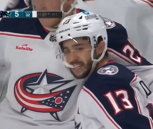 Johnny Gaudreau Columbus Blue Jackets (NHL)