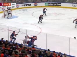 Mikko Rantanen loukkaantuminen Colorado-Edmonton