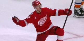 Lucas Raymond Detroit Red Wings