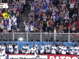 USA Leijonat voittaa Kanadan (MM-kisojen MM-kisaohjelma)