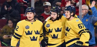 Ruotsin joukkue Milanon olympialaiset