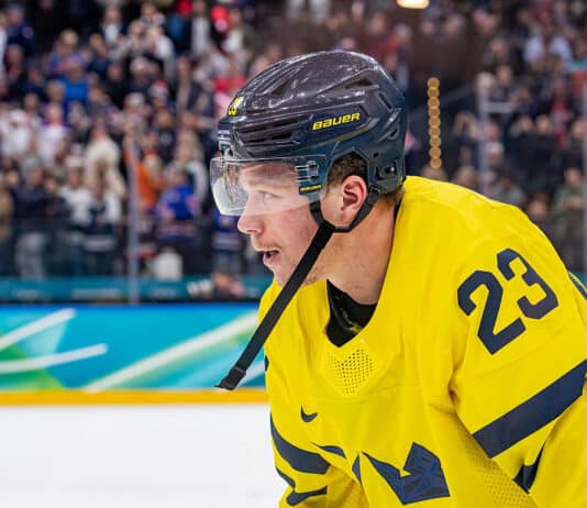 Ruotsin MM-joukkue 2026 (Lucas Raymond)
